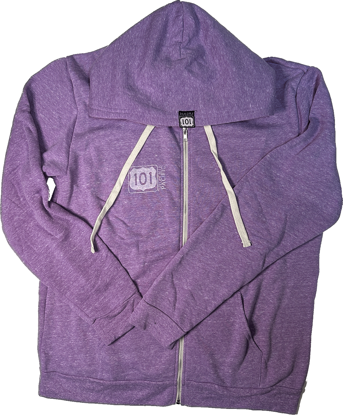 101 Signature Zip in Purple