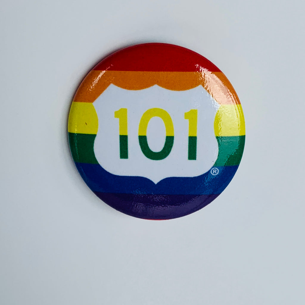 Rainbow 101 Button