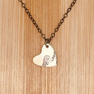 Handmade Double-Sided Brass Necklaces