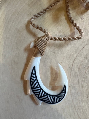 Hawaiian Fish Hook Necklaces