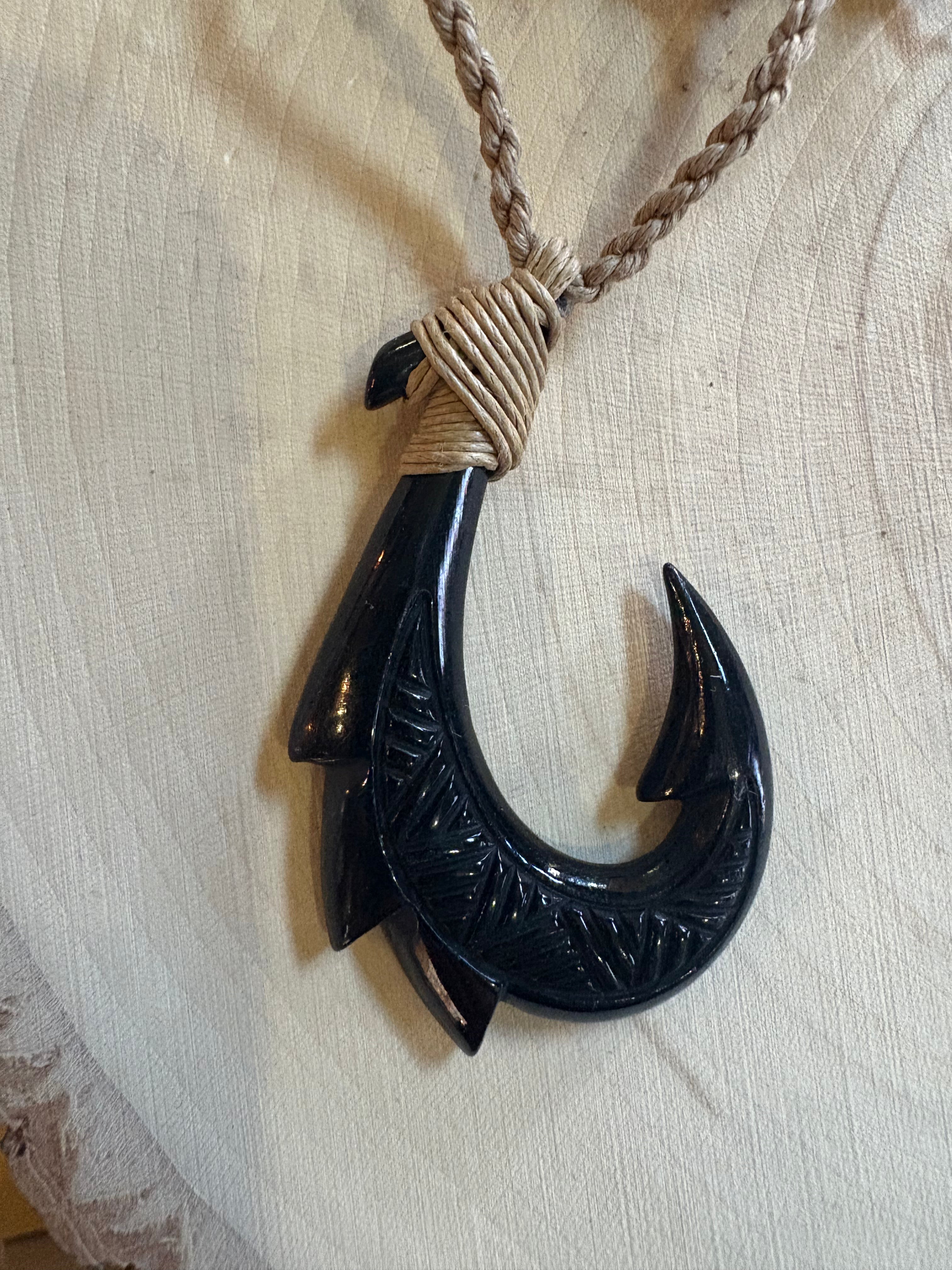 Hawaiian Fish Hook Necklaces
