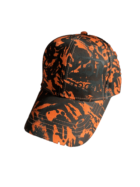 Woods Over Waves Hat Orange Camo