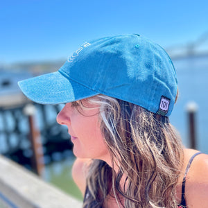 Meet Me At Sea Level Relaxed Cap - printed