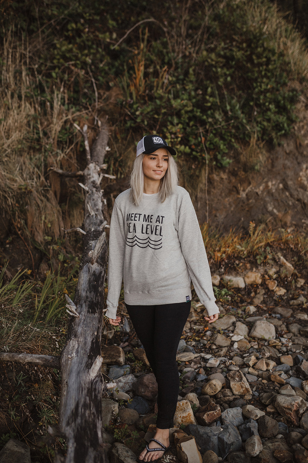 Meet Me At Sea Level Crewneck