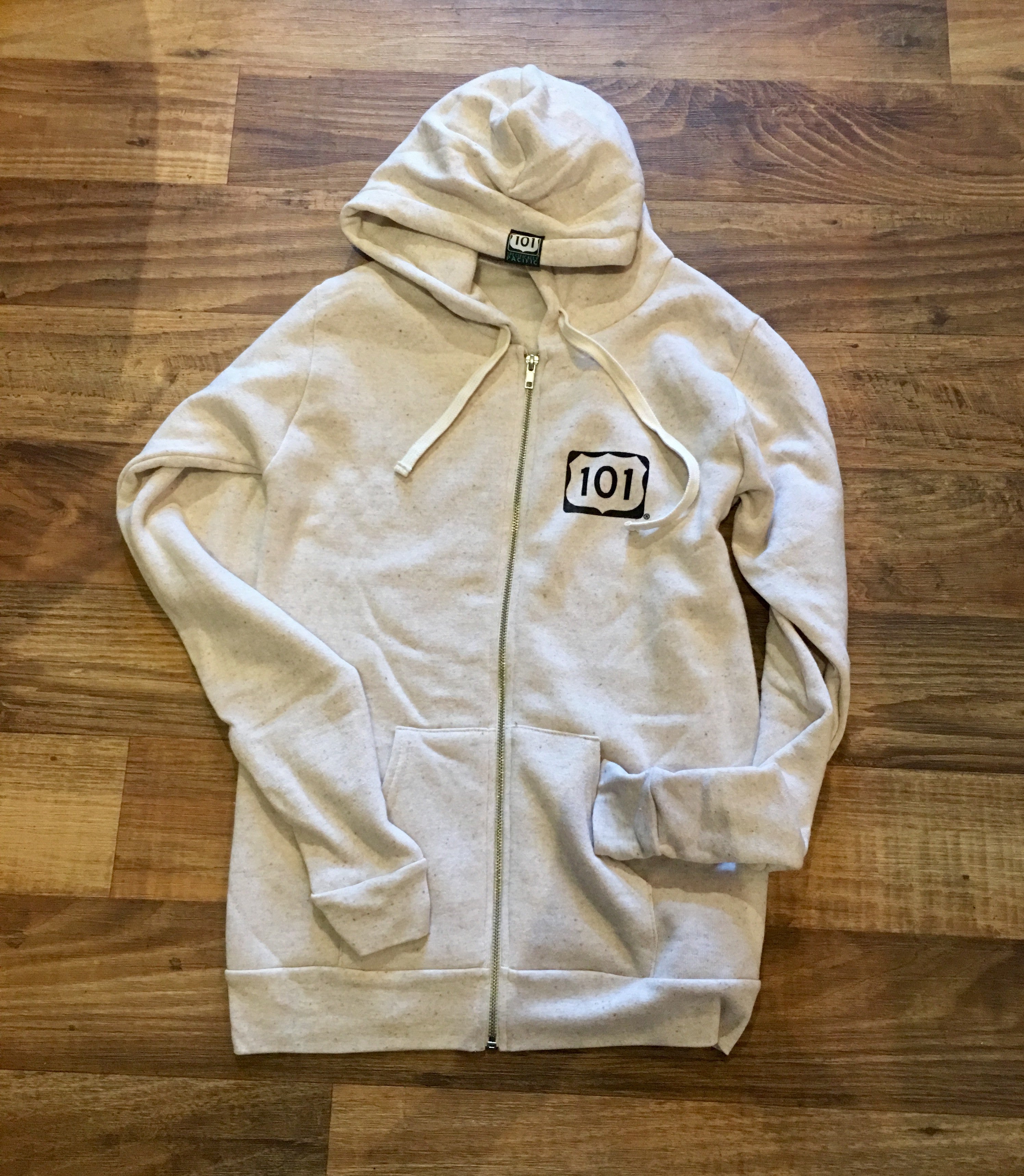 101 Signature Zip Up in Oatmeal