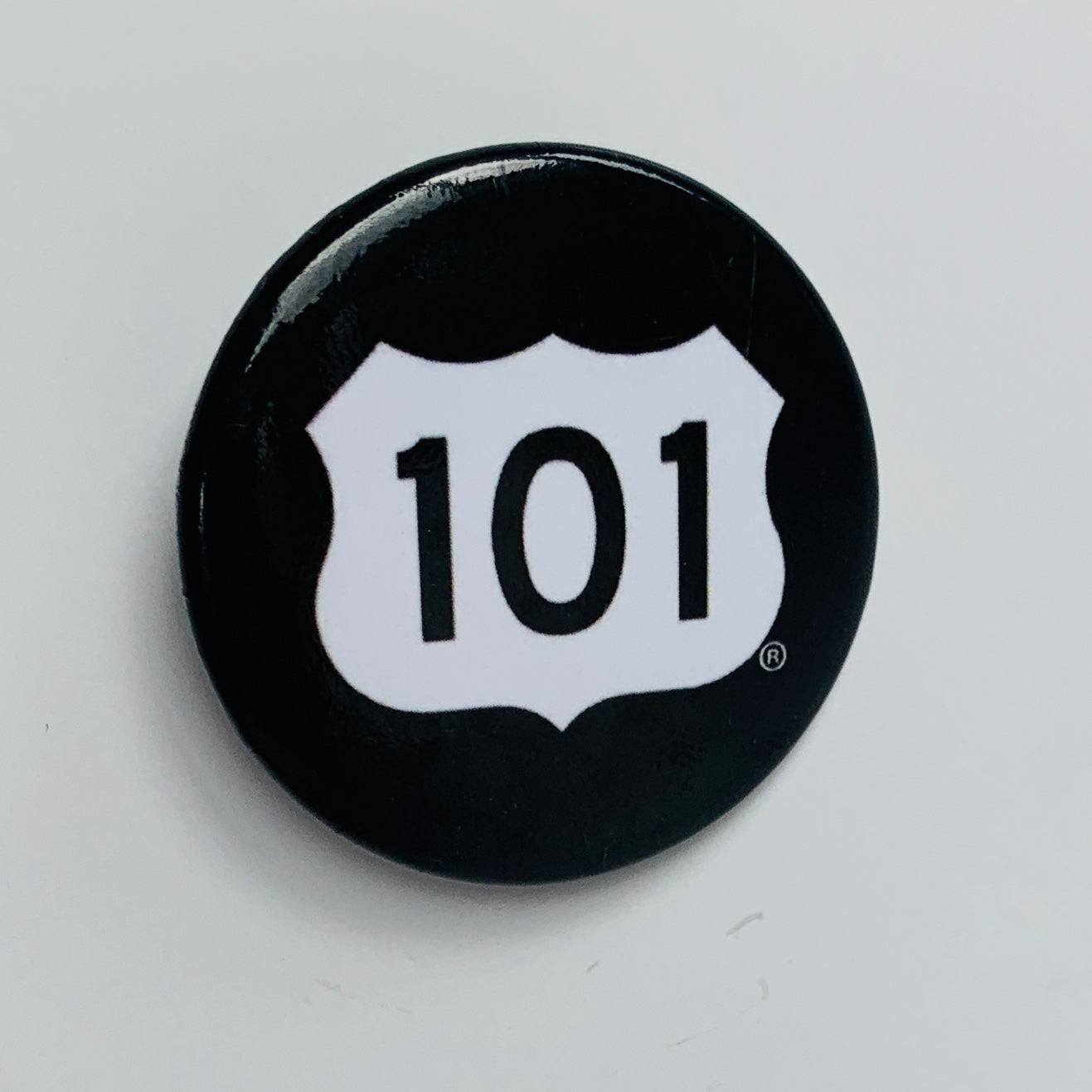 Black 101 Button