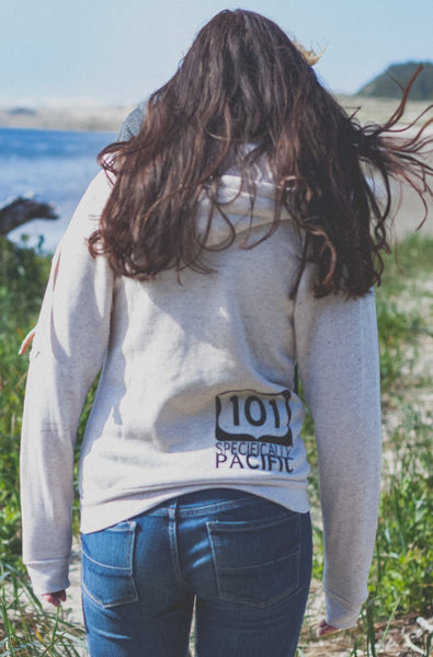 パーカー・フーディ COVERNAT Flag Arch Logo Overfit Hoodie Oatmeal Arch Logo Hoodie Zip-Up Heather Gray - Covernat | 60