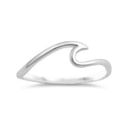 Sterling Silver Stackable Wave Ring