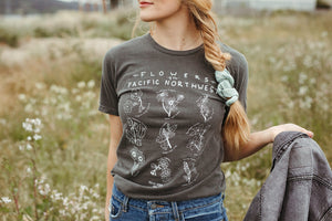 Flowers of the Pacific Northwest Tee